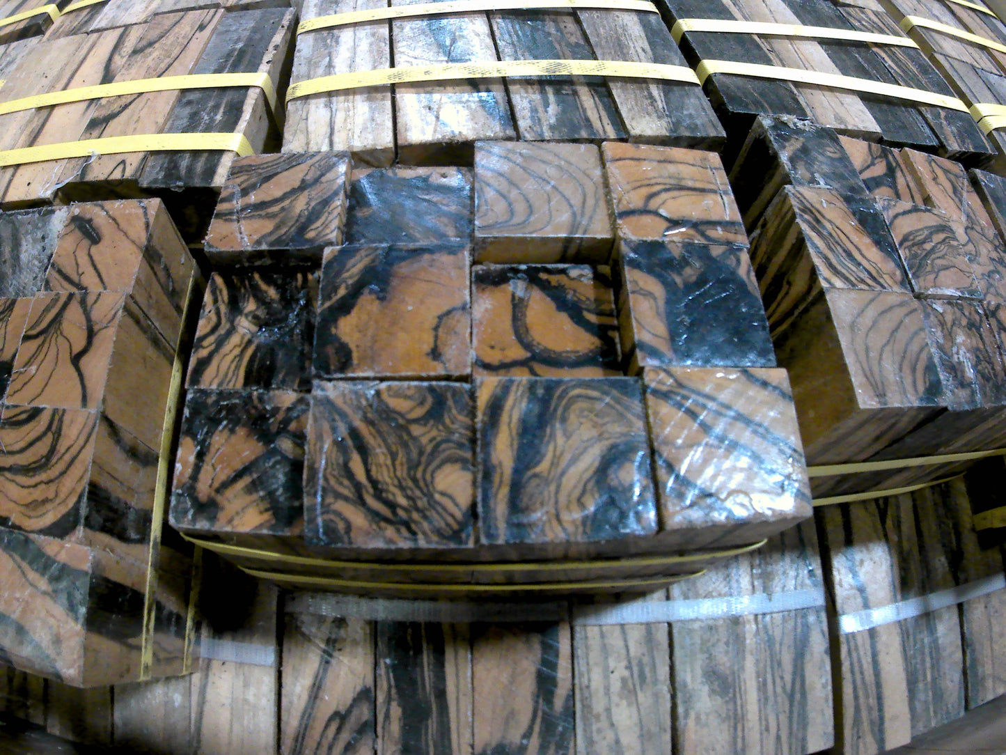 B&W EBONY BLANK 3X3X12