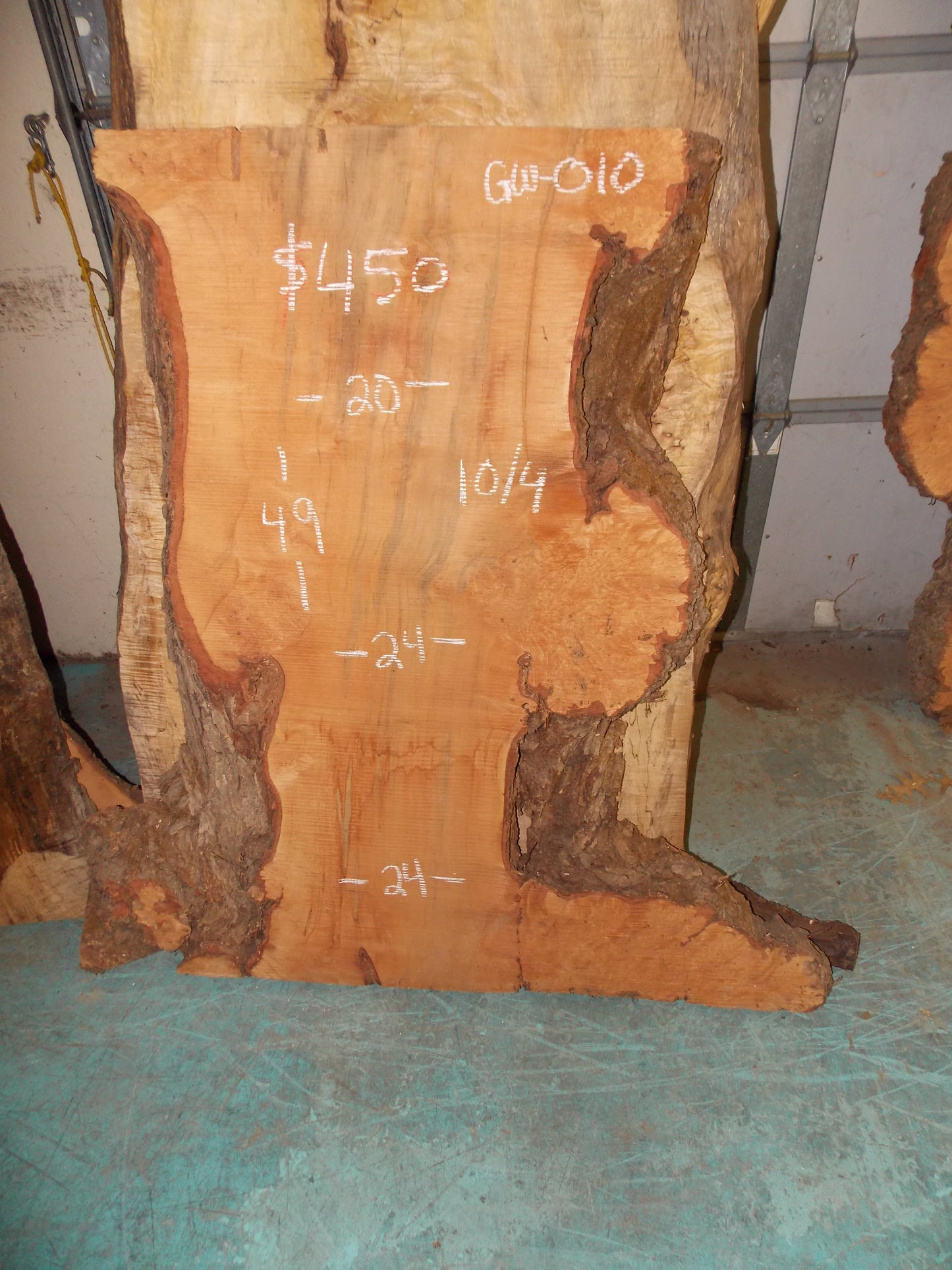 BURL MAPLE SLAB GW-010