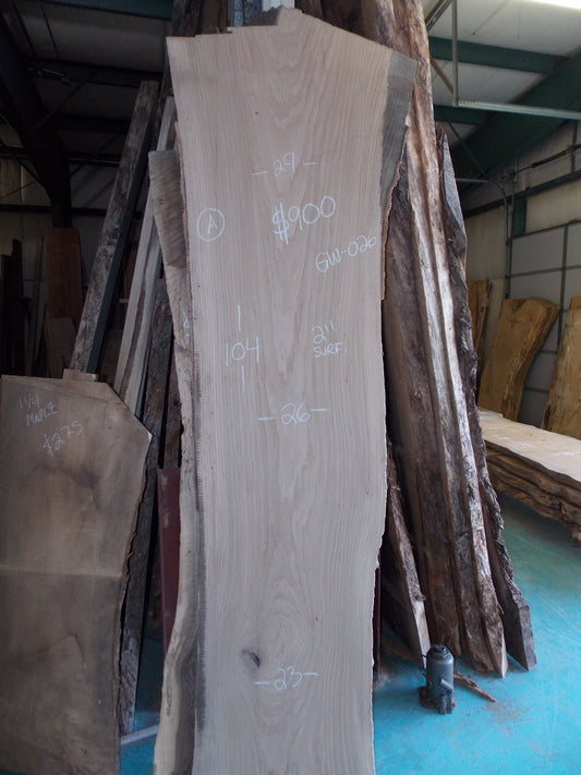 PIN OAK SLAB GW-027