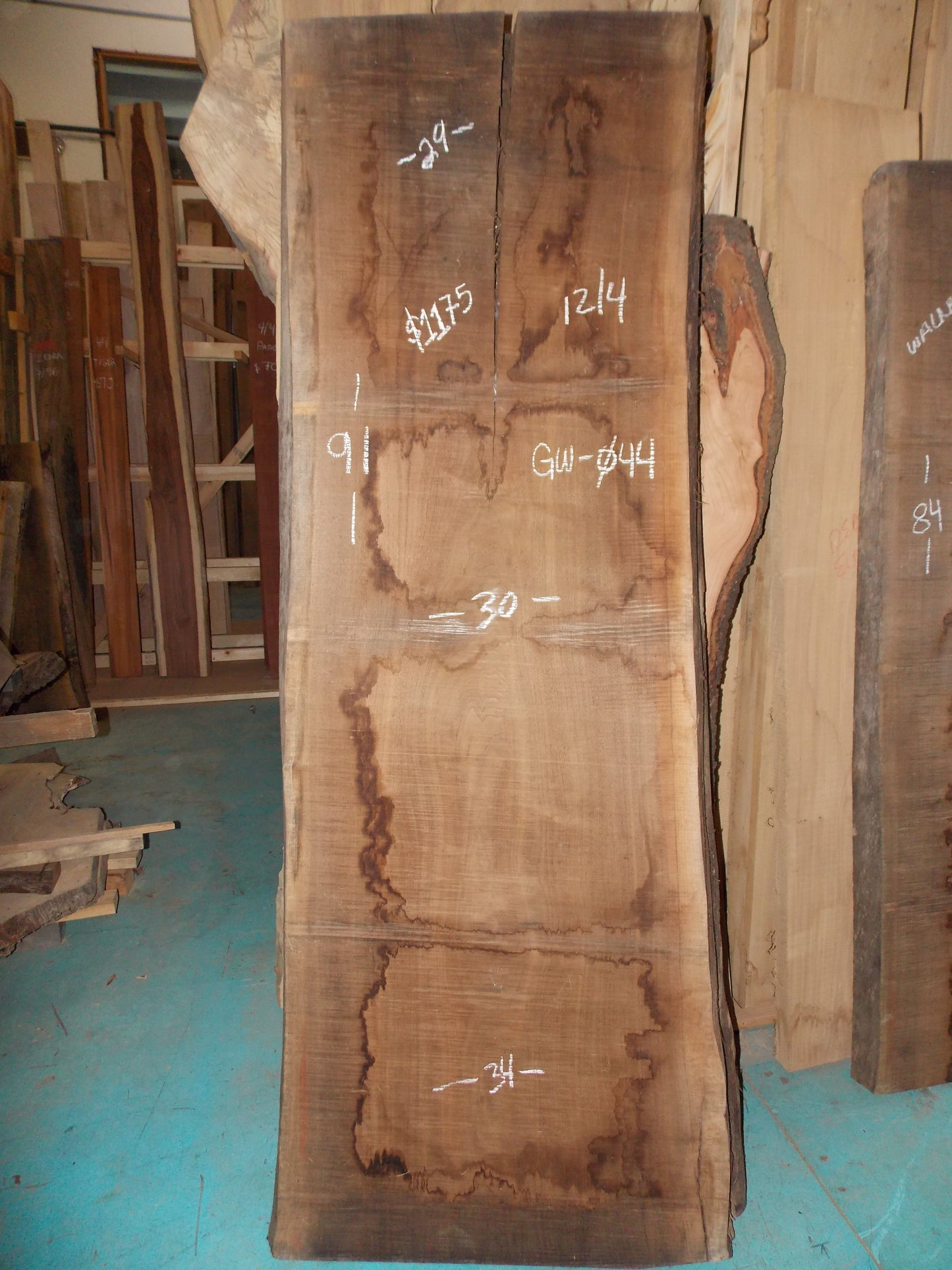 BLACK WALNUT SLAB GW-044