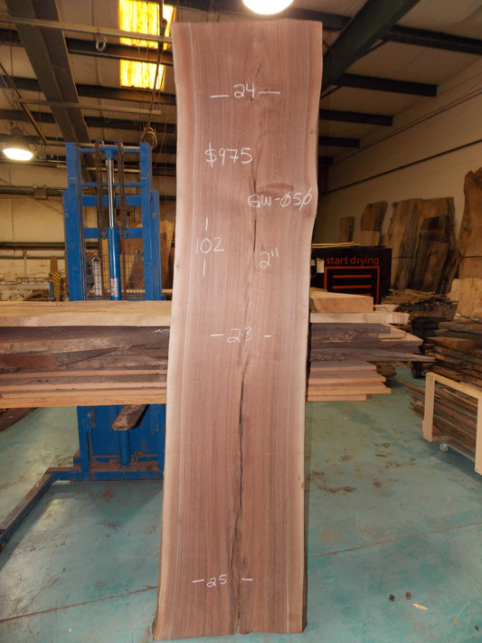 BLACK WALNUT SLAB GW-050