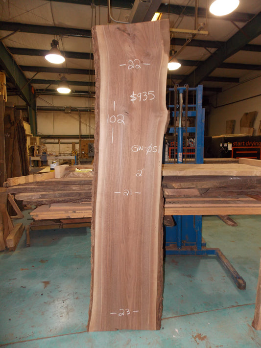 BLACK WALNUT SLAB GW-051