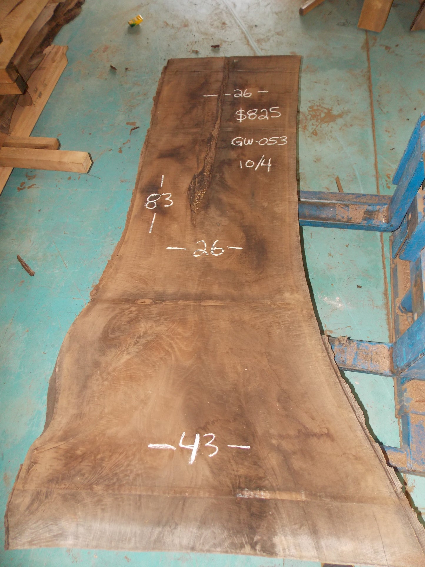 BLACK WALNUT SLAB GW-053