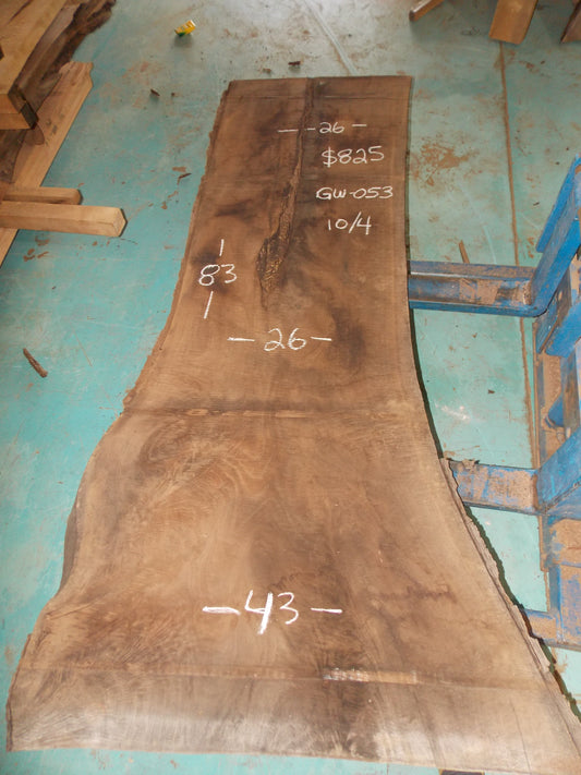 BLACK WALNUT SLAB GW-053